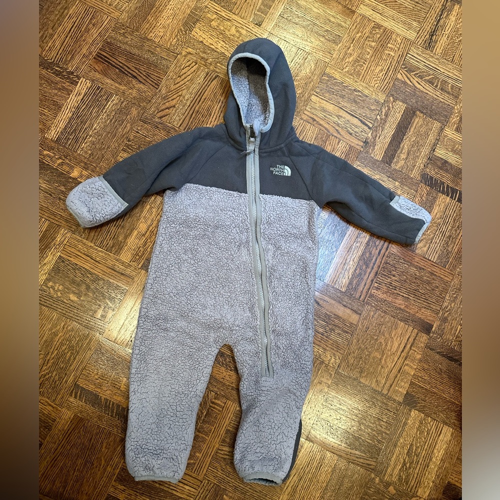 The north face fleece snowsuit